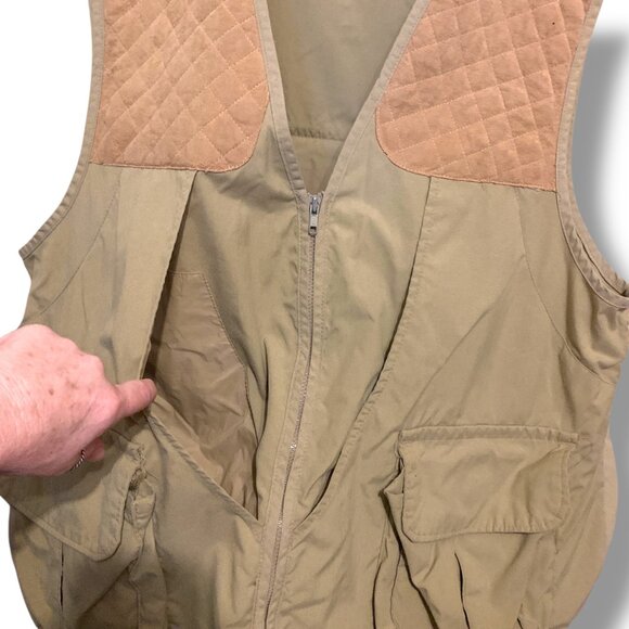 Vintage Cabela’s Hunting Fishing Safari Jacket 2XL Thrashed - Picture 11 of 16